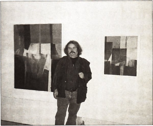 Jacques Minala 2001 in der Galerie ArteSol: Licht und die Farben der Provence bestimmen seine künstlerischen Arbeiten. (Foto: Eva Buhrfeind)