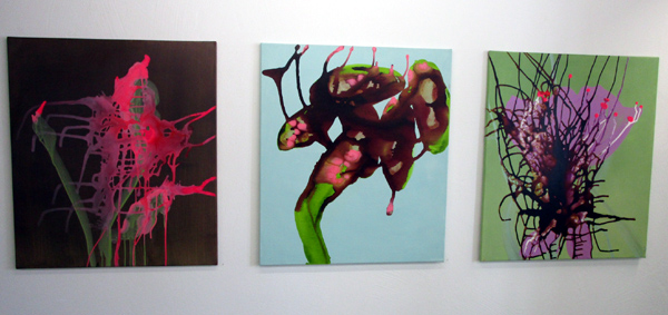 Werke von Judith Nussbaumer im Jahr 2026 in der Galerie Rössli, Balsthal. (Foto: Eva Buhrfeind) Werke von Judith Nussbaumer im Jahr 2026 in der Galerie Rössli, Balsthal. (Foto: Eva Buhrfeind)