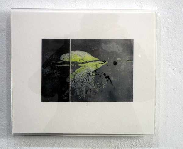 Werk von Anne Rüede 2023 in der Galerie Löiegruebe in Solothurn. (Foto: Eva Buhrfeind)