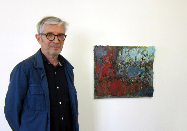 Bruno Seitz in der Galerie Rössli in Balsthal. (Fotos: Eva Buhrfeind)