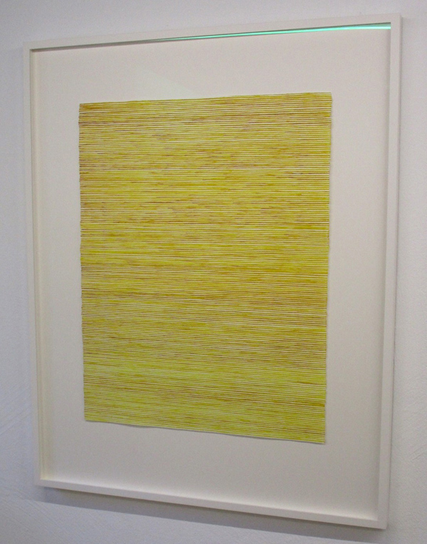 Werk von Susan Hodel in der Galerie Rössli in Balsthal. (Foto: Eva Buhrfeind)