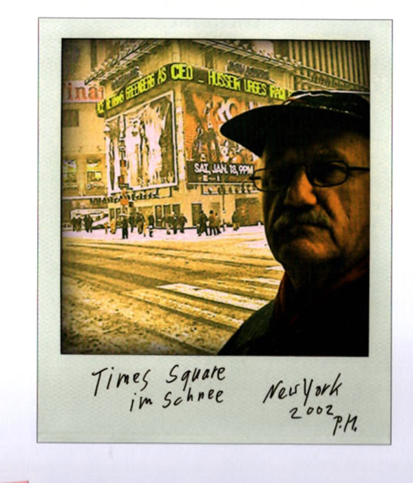 Polaroid von und mit Pedro Meier.