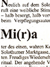 Mi(r)a - 4. Oktober 2012